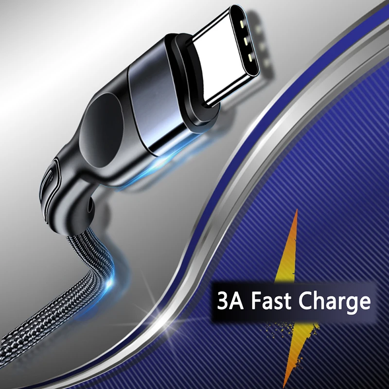 Кабель USB Type-C для Samsung S20 S9 S8 Xiaomi Huawei P30 Pro 0 5 м 2 | Мобильные телефоны и аксессуары