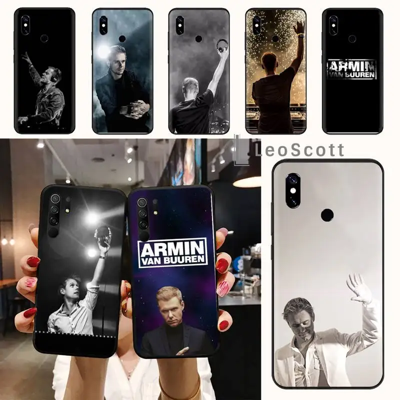 

Armin van Buuren Dutch DJ Phone Case For Xiaomi Redmi note 7 8 9 t s 10 A pro lite funda shell coque cover