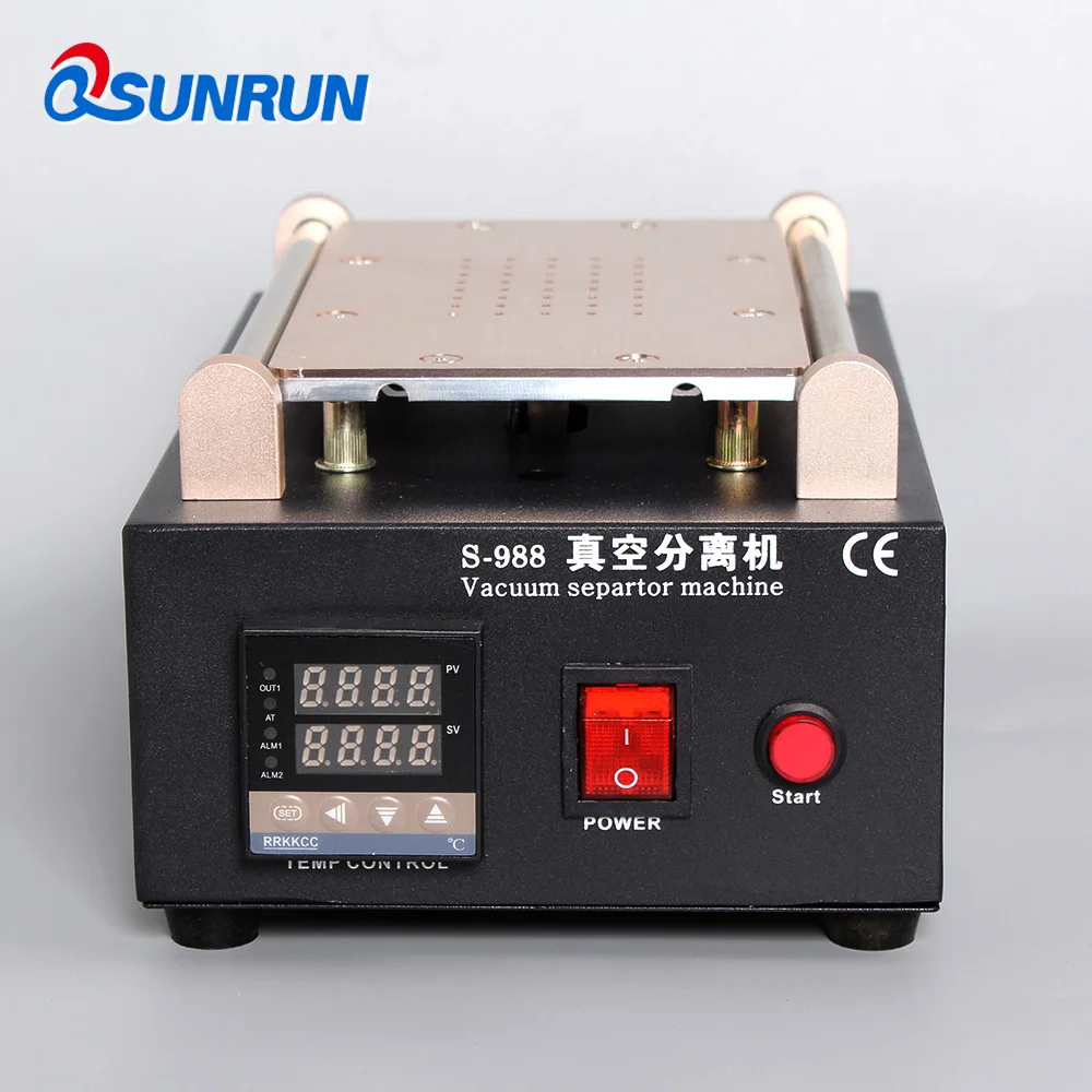 Встроенный воздушный насос вакуумный 7 дюймов LCD сепаратор машина ремонт экрана