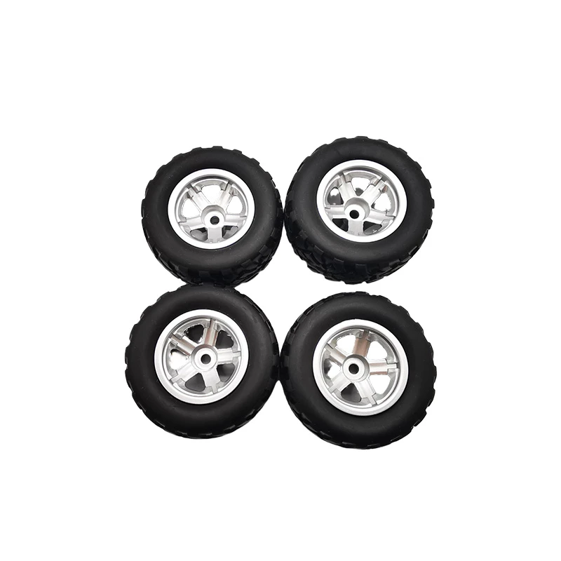 

4 шт., резиновые покрышки для WPL D12 RC автомобиля
