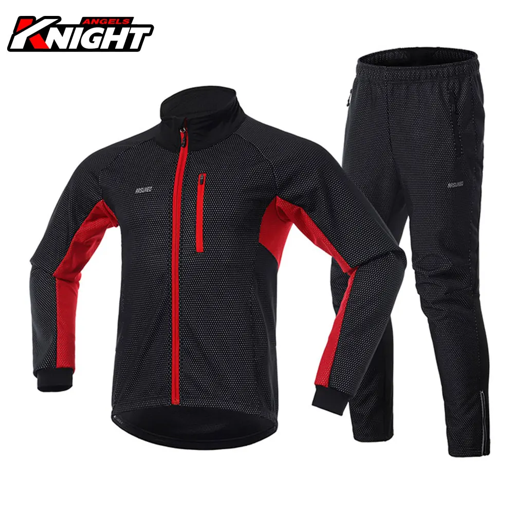 Мотоциклетная куртка зимние ветрозащитные комплекты из куртки и штанов для