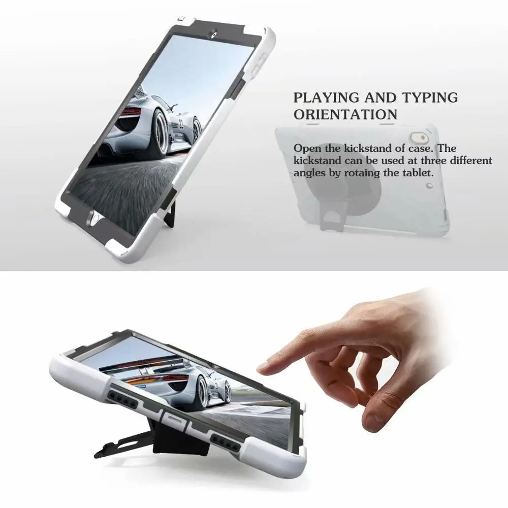 

2020 Luxury Cover For iPad Air 10.5"/Pro 10.5" PC+Silicone Colorful Advanced Heavy armor Drop resistance/Anti-Dust/Tablet Case
