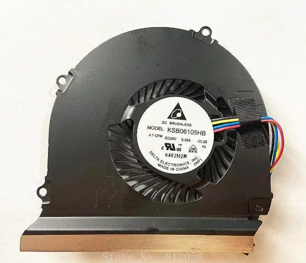 Новый оригинальный Процессор охлаждающий вентилятор Cooler для DELL Latitude E6440 KSB06105HB CL2B