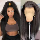13X 1 парик из натуральных прямых человеческих волос на сетке спереди, парик из линий волос, 13X, парик на сетке спереди и спереди, BEAUDIVA, парики без клея, прямые парики с кудрявыми волосами