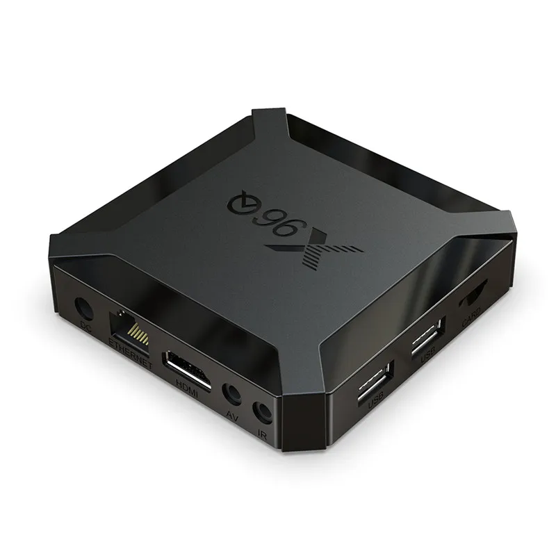 ТВ приставка X96q android 10 0 2 ГБ 16 allwinner h313 четырехъядерный процессор smart tv 4k caixa de inteligente