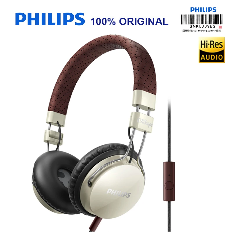 Philips SHL5505 Складная гарнитура с микрофоном Функция шумоподавления для