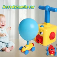 press powered racing car with manual balloon pump educational toys kids gift