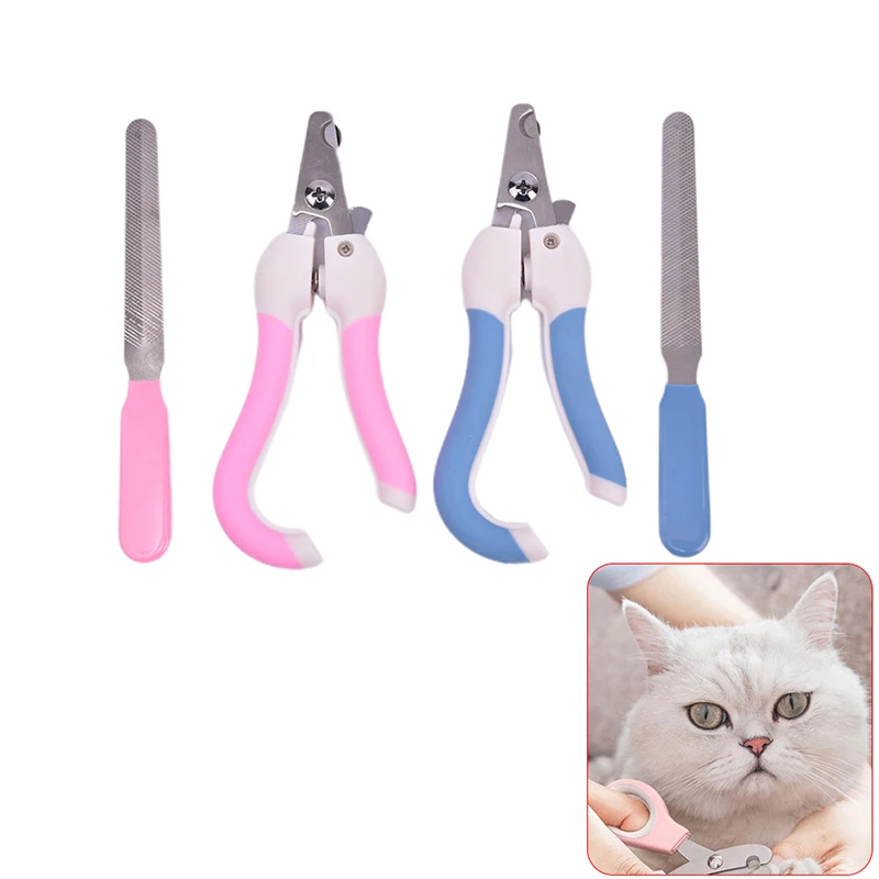 2 шт./компл. ПЭТ коготь ножницы для ногтей с замком кошка собака Портативный
