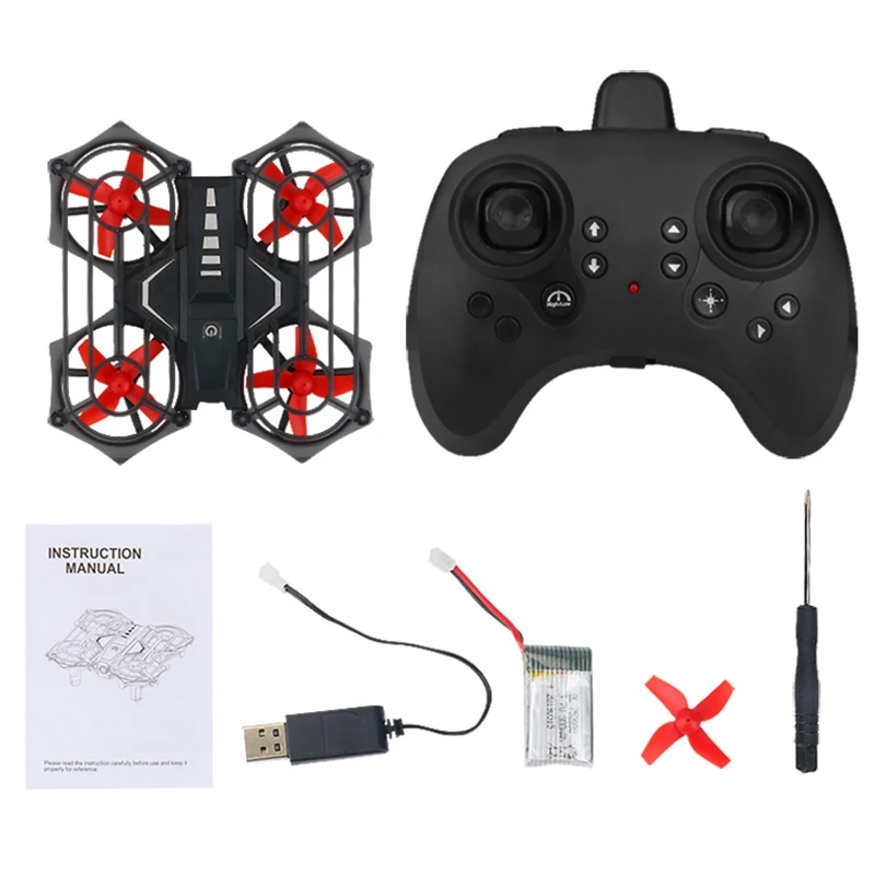 

JJRC H74 RC Drone Toy 2.4G 6 Axis 3D Flips Infrared Sensing Remote Control Quadcopter Helicopter for Children Mini Drones Toys