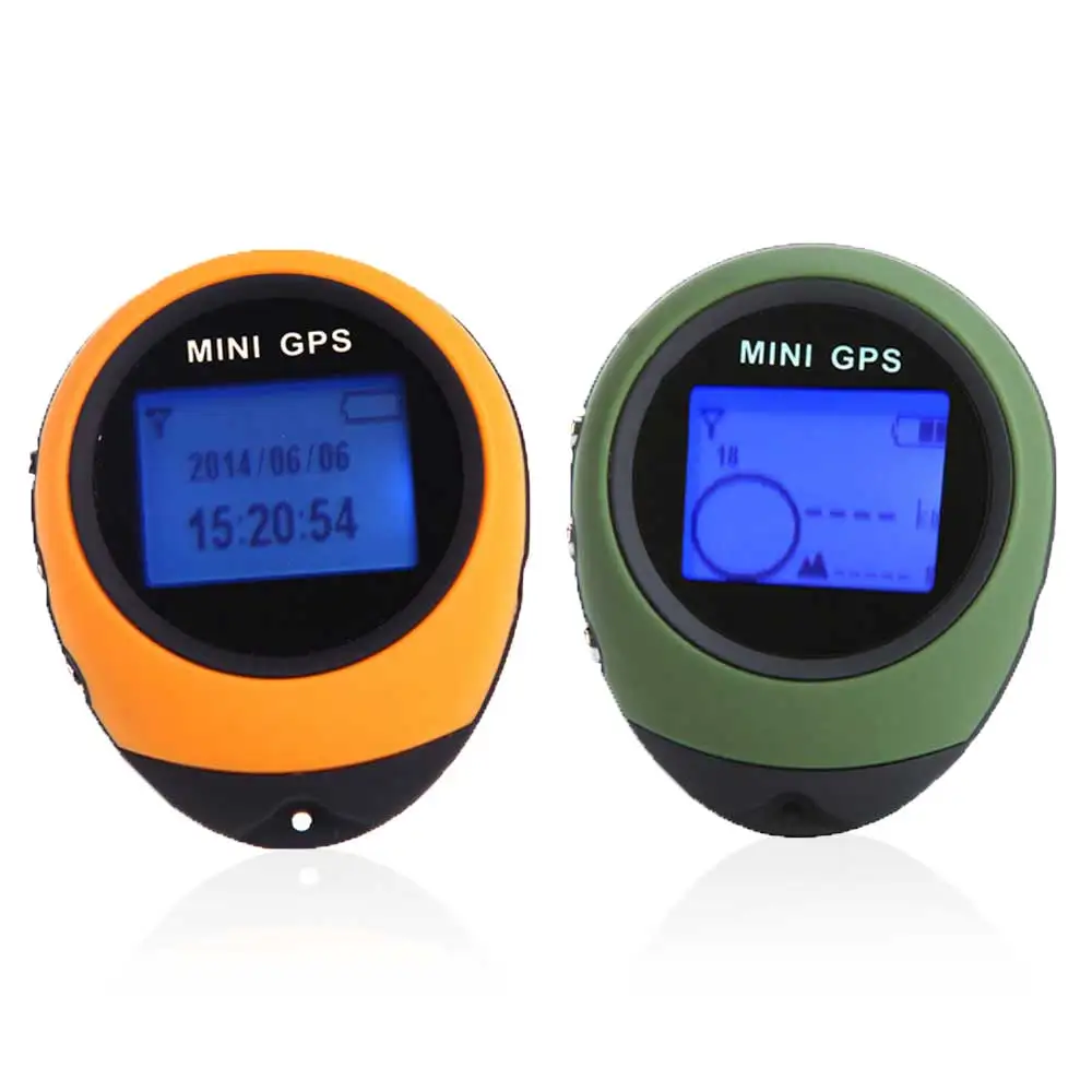 Мини gps навигационный локатор USB Перезаряжаемый цифровой приемник трекер регистратор ручной брелок с компасом для путешествий на открытом воздухе