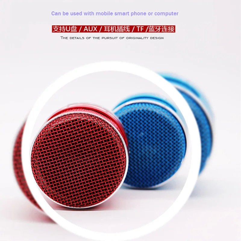 Мини динамик A9D с Bluetooth стереозвук поддержка fm радио tf карты U диск музыкальный
