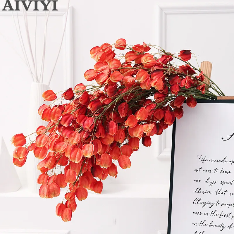 

Новый искусственный Шелковый фонарь, имитация фруктов, цветок, свадебное украшение, цветок, аксессуары для украшения