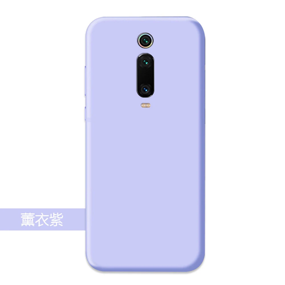 100 шт. мягкий жидкий силиконовый чехол для телефона xiaomi 8 9 9SE 6X MIX 2S/MIX 3 Redmi 7/7A Note7/Note7