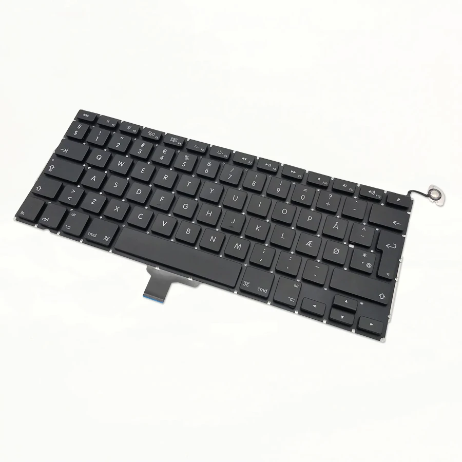 Новая Дания Датская клавиатура для Macbook Pro 13 &quotUnibody A1278 2009 2010 2011 2012|Клавиатуры