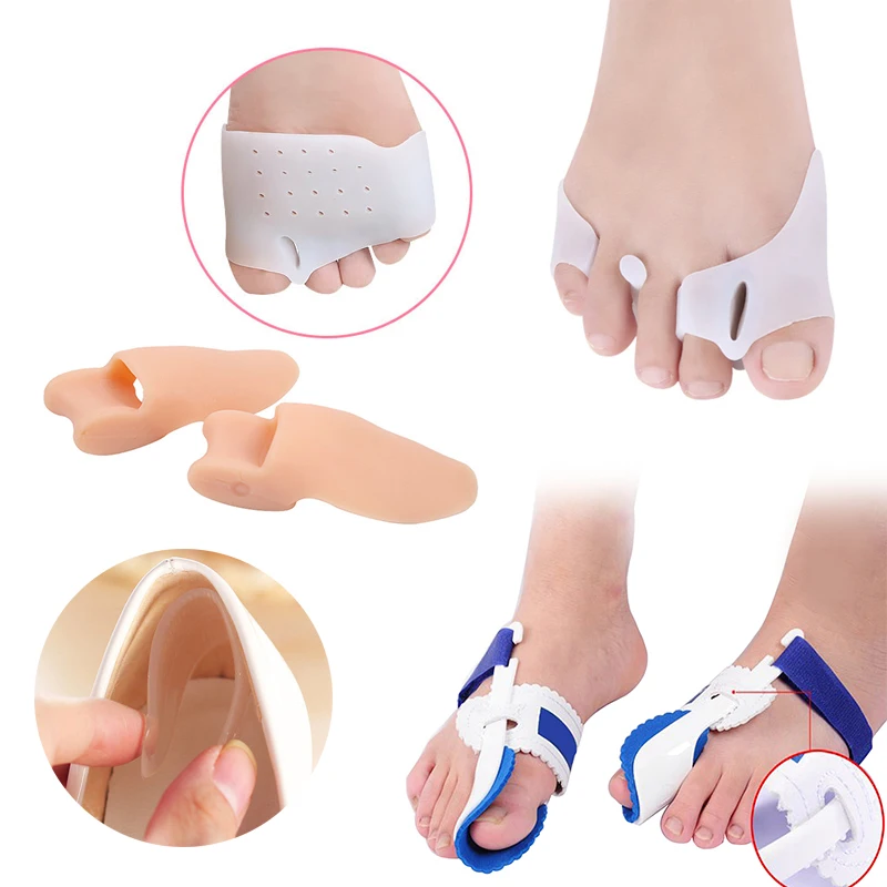

Silicone Toes Corrector Bone Thumb Bunion Protector Toe Separator Hallux Valgus Correction Foot Straightener Orthopedic Tools