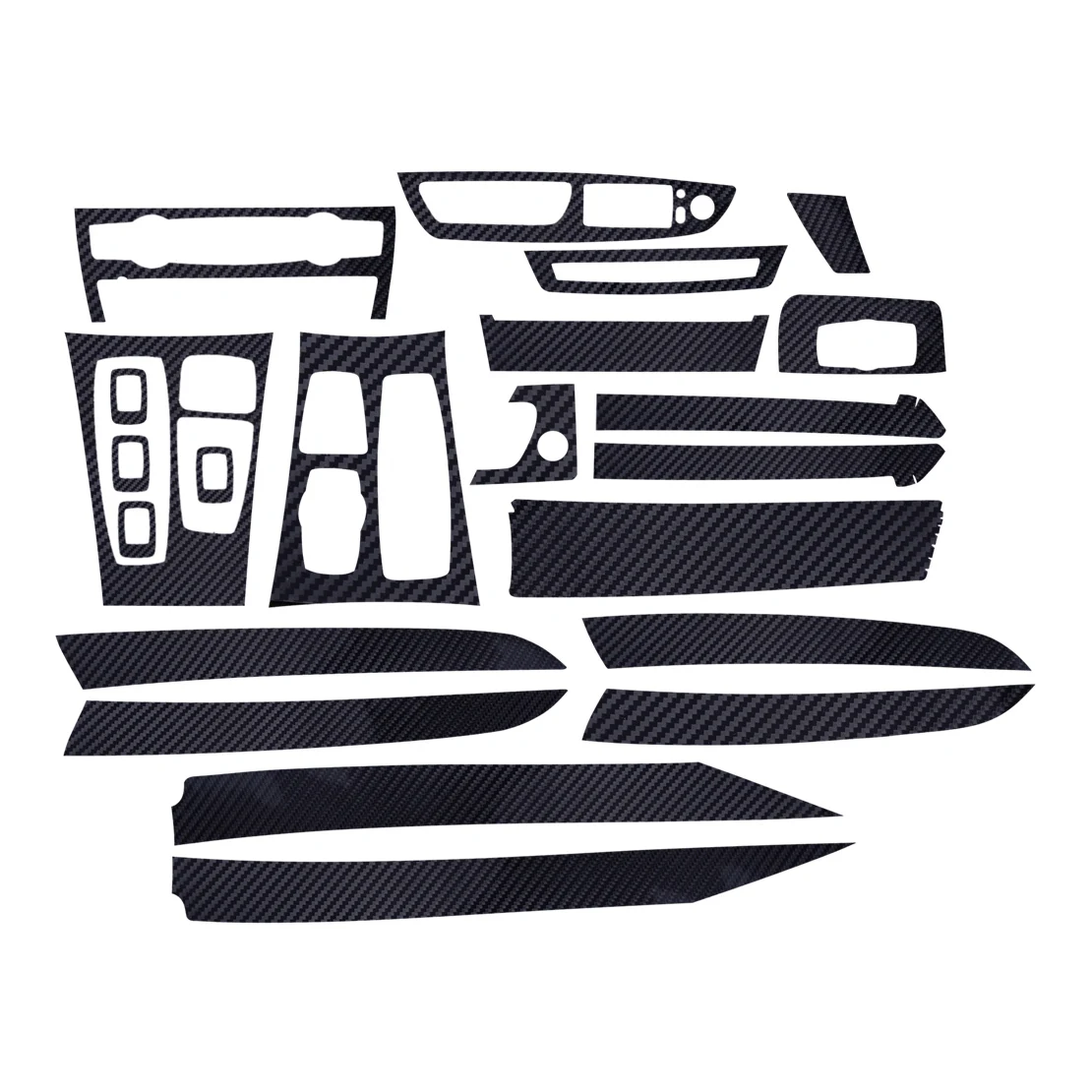 CITALL новый 5D глянцевый стиль из углеродного волокна виниловая внутренняя