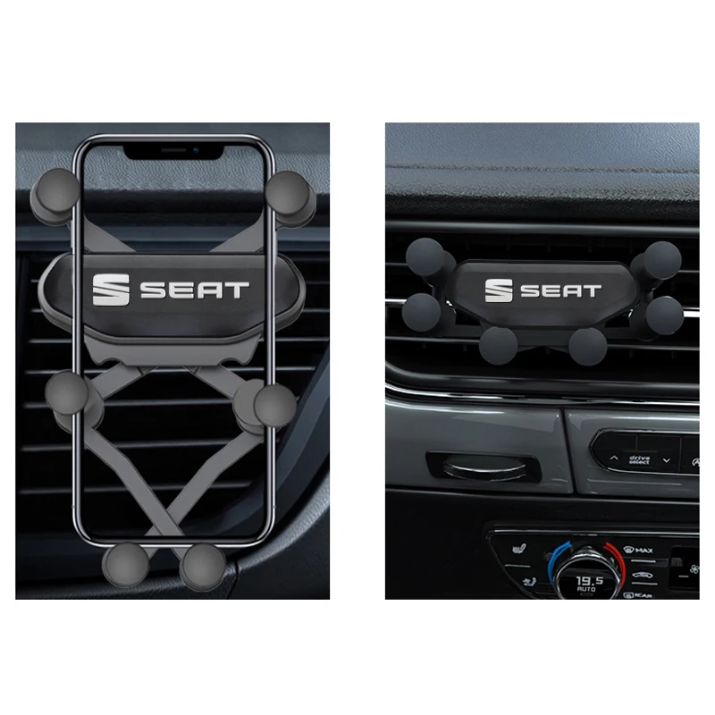 Автомобильный держатель для телефона подставка с креплением на вентиляционное