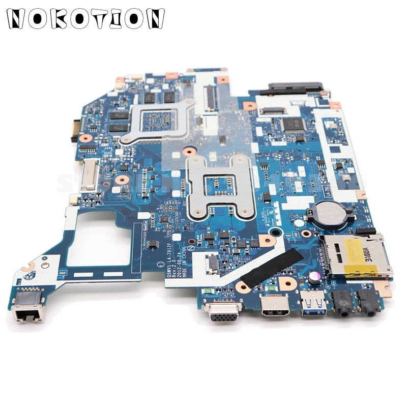 NOKOTION NBM7D11001 NB. M7D11.001 для acer aspire V3-571 V3-571G материнская плата для ноутбука Q5WV1 LA-7912P DDR3 GT730M graphics