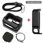 Силиконовый защитный чехол для GoPro 9 с боковой крышкой аккумулятора Съемная крышка с портом зарядки типа C для камеры Go Pro Hero 9