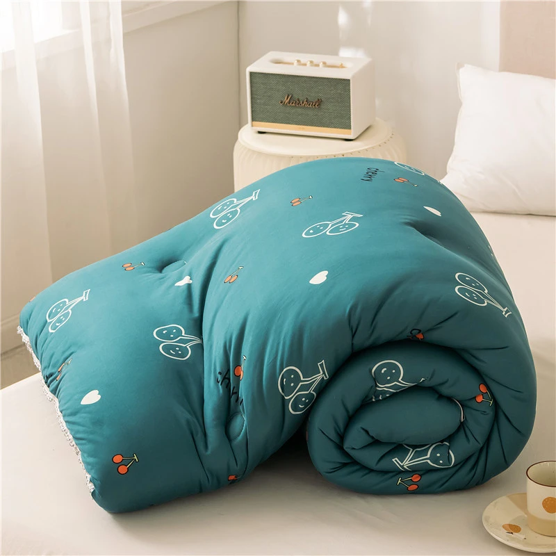 

Soft Comfortable Autumn Winter Comforter for Kids Adults Fashion Printing Home Thick Warm Quilt Core Duvet