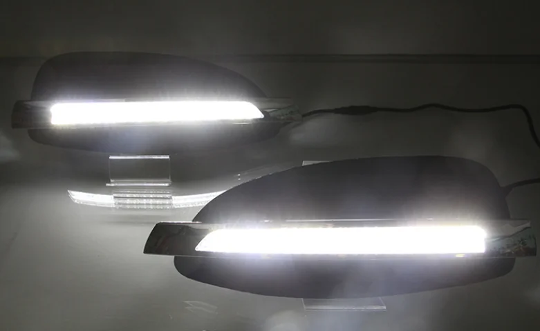 2 шт. светодиодный светильник дневного света Автомобильные аксессуары 12 В DRL