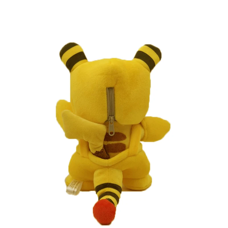 21 см Пикачу Косплей Плюшевые игрушки Ampharos Snorlax Garchomp одежда маска хлопок мягкие животные Peluche куклы для детей Рождество