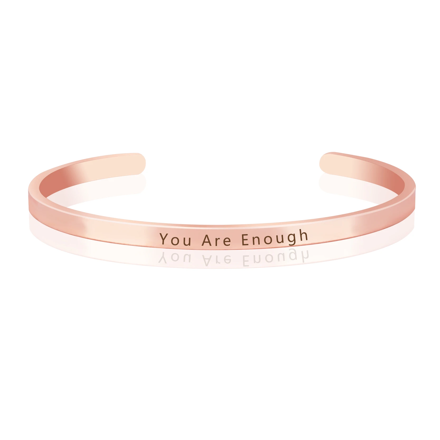 Я с вами всегда цитирую Выгравированная манжета браслет для