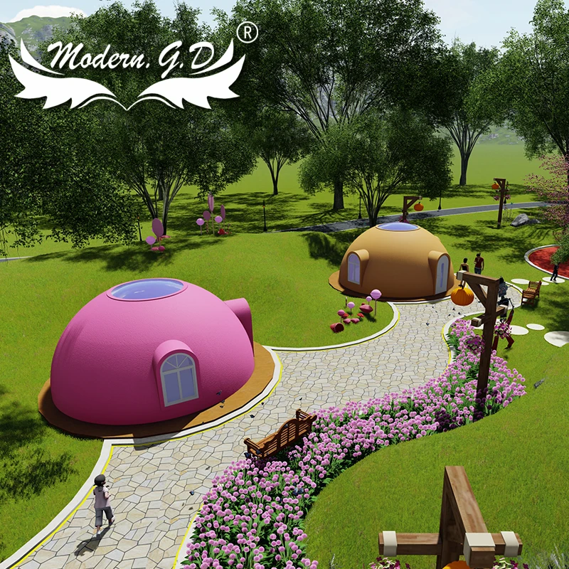 Рисунок 3 - Прозрачная купольная палатка для кемпинга