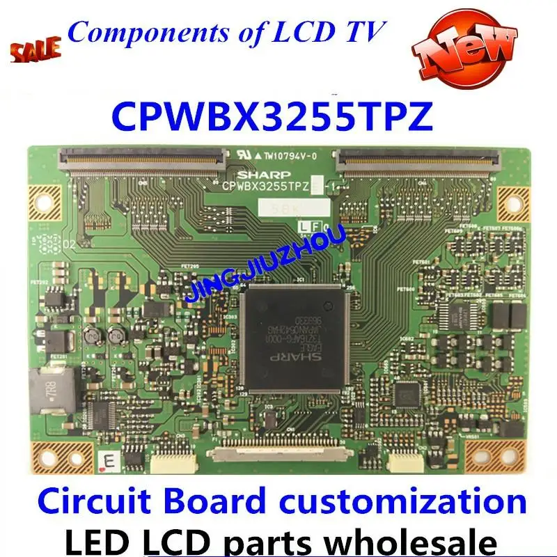 

LED TV T_CONNew genuine sharp tw10794v-0 logic board sharp screen cpwbx3255tpz T_CONTCON