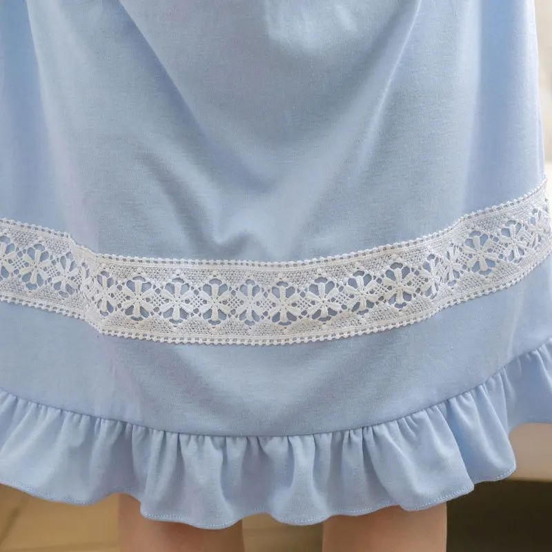 Ночная рубашка для беременных женщин летнее платье Пижама кормящих