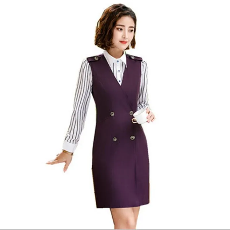 

Women OL Plus Size Spring v-neck Sleeveless Dress Female autumn Solid Slim Dresses Lady Hedging oversized frock Vestido Robe