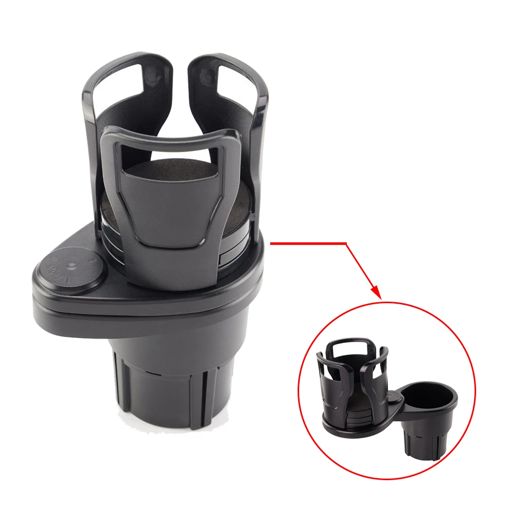 

2 In 1 Auto Car Cup Holder Water Bottle Drink Coffee Adjustable Mount Stand Cup Holder Water Bottle Stand Storage Display