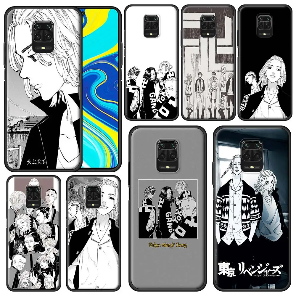 

Tokyo Revengers Silicon Phone Case for Redmi Note 10 5G 9S 9 8 Pro 8T 7 Fundas For Redmi 9A 9C 8A 7A 6 6A K30 K40 Cover Coque