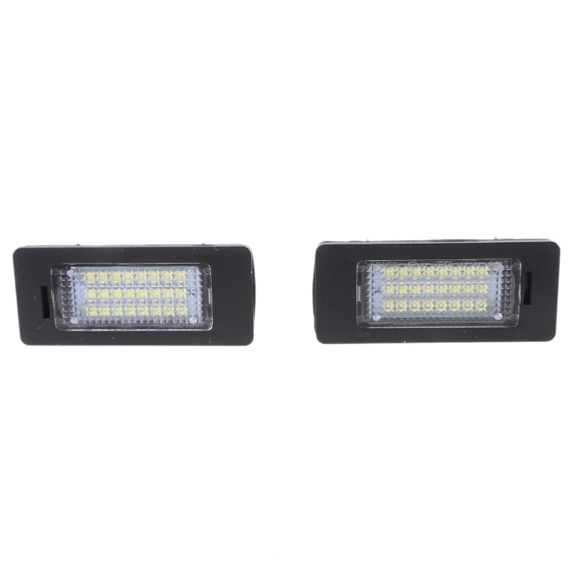 

License Plate Light 24SMD LED No Error for audi A4 B8 S4 A5 S5 Q5 S TT U2JA