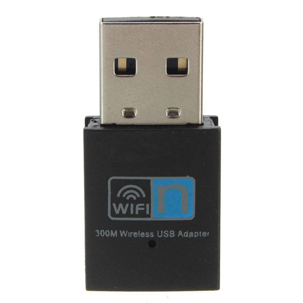 

New 300Mbps Mini Wireless USB Wi-fi Wlan Adapter 802.11 b/g/n Network LAN Dongle