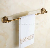 towel bars single rail antique brass wall shelf towel rack hanger bath shelves bathroom accessories towel holder nba085