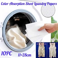 washing machine use mixed dyeing proof color absorption sheet anti dyed cloth laundry papers color catcher grabber cloth 38
