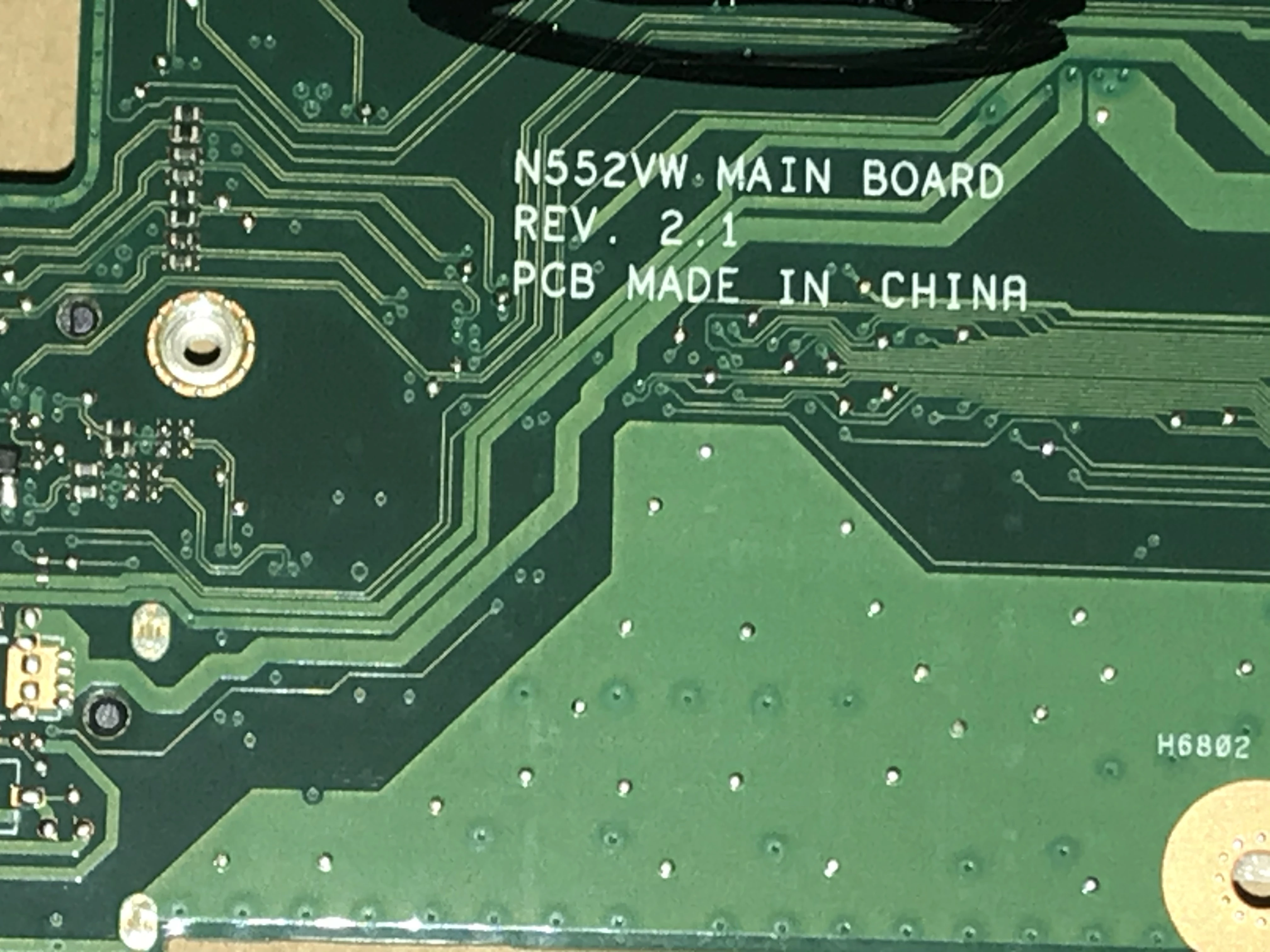 Online MARKE NEUE, LAPTOP MUTTER BOARD FÜR ASUS N552VW REV 2,1 HAUPTPLATINE, I7-6700HQ-7200U GT950M 42GB.