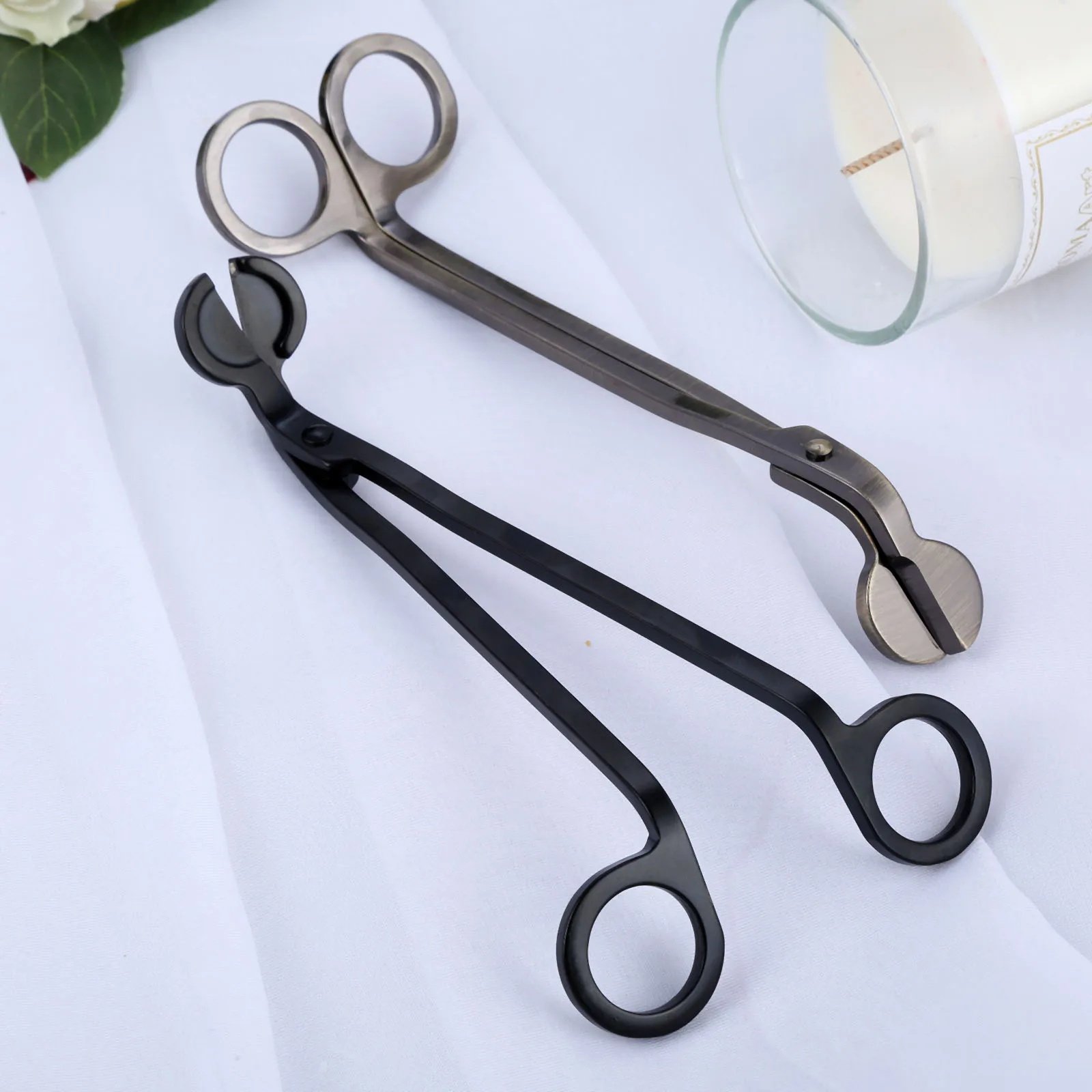 1 шт. Нержавеющая сталь лампы в форме свечи триммер для фитилей 180*57 мм колпачки