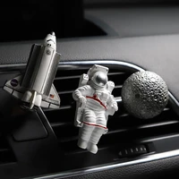 a variety of car air fresheners in the shape of cosmic planet astronauts creative and cute aroma perfume holders for car interi