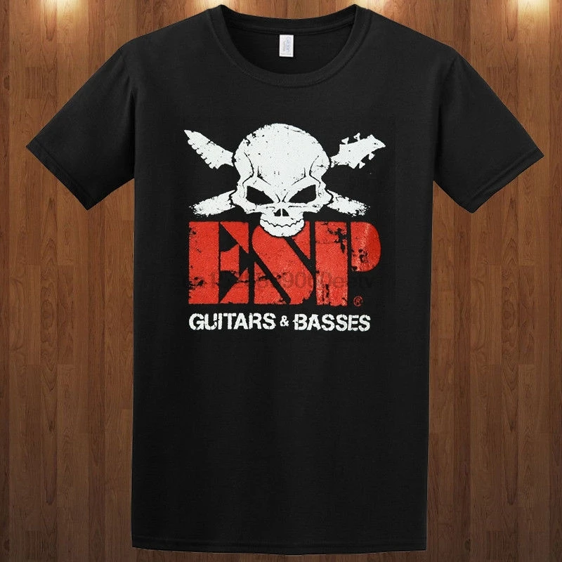 

Esp Guitar Bass Tee Music Instruments S M L Xl 2Xl 3Xl футболка