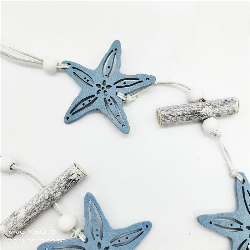 Деревянные подвесные украшения в океаническом стиле креативный домашний