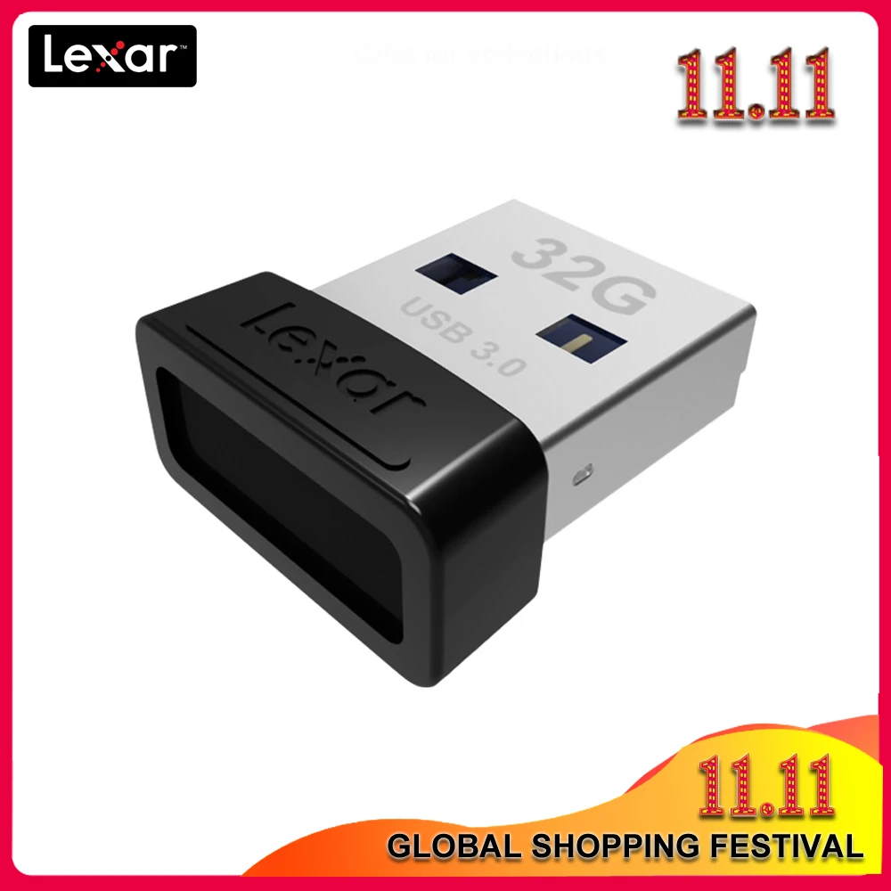 100% Оригинальный Lexar JumpDrive S47 UBS 3 0 флэш-накопитель 32 Гб 64 128 ГБ USB высокоскоростной