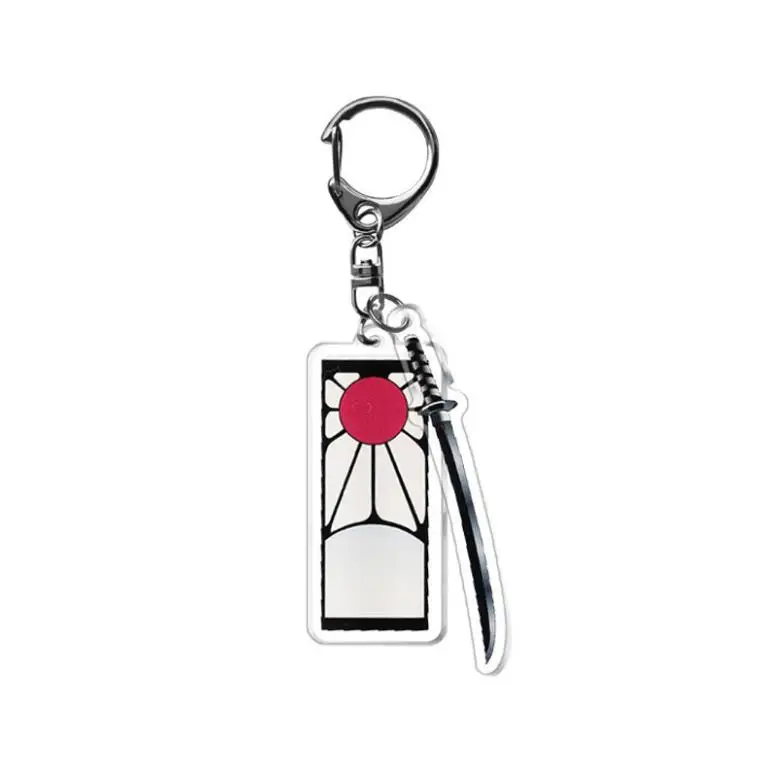 

1Pc Cute Anime Demon Slayer Keychains Tanjirou Kamado Nezuko Tomioka Giyuu Kimetsu No Yaiba Acrylic Pendant Keyrings Figure Toy