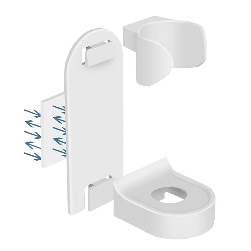 

2Pcs Electric Toothbrush Holders Wall Mounted White Electric Toothbrush Holder Bath Organiser Bathroom Supplies