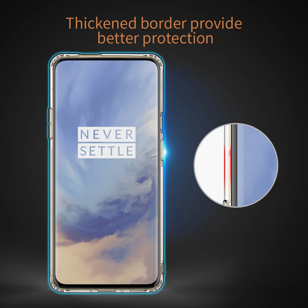 Oneplus 7 Чехол Oneplus 7 Pro чехол Nillkin природа мягкий термополиуретановый прозрачный задняя крышка для One plus 7 Pro