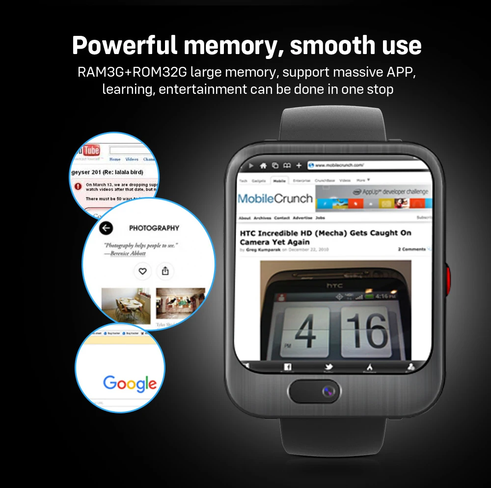 LEMFO LEM11 Смарт-часы 4G Android7.1.1 3G+ 32G поддержка камеры Wi-Fi gps с 1200mah power Bank беспроводной Bluetooth динамик