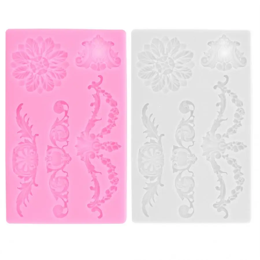 Силиконовая форма сделай сам европейская рельефная силиконовая с цветами для