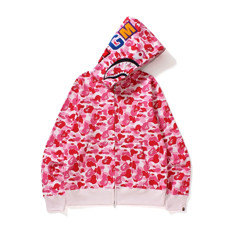Новые дизайнерские толстовки Bape мужские высококачественные повседневные Размер