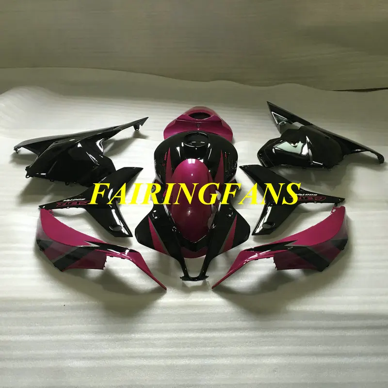 Обтекатель комплект для HONDA CBR600RR F5 09 10 11 12 CBR 600 RR 2009 2010 2012 Розовый Черный Обтекатели